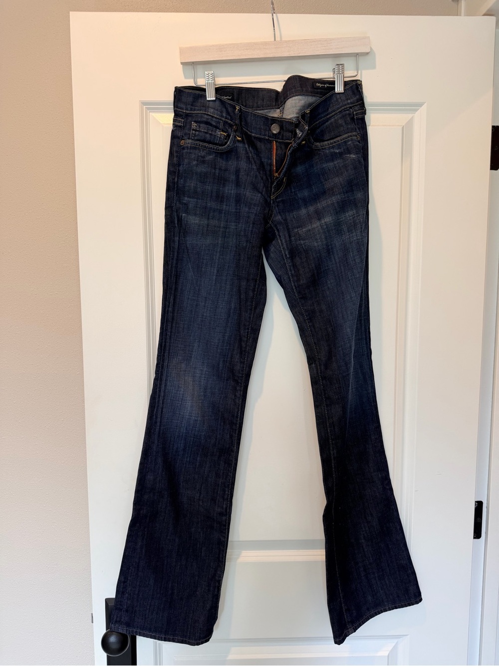 Citizens Of Humanity Dark Blue Flare Jeans